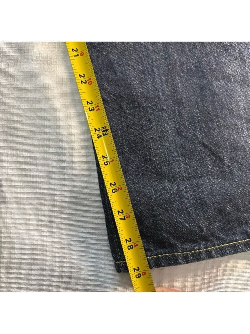 Edwin Japan Dark Blue Straight Fit Jeans 30 - Picture 8 of 11